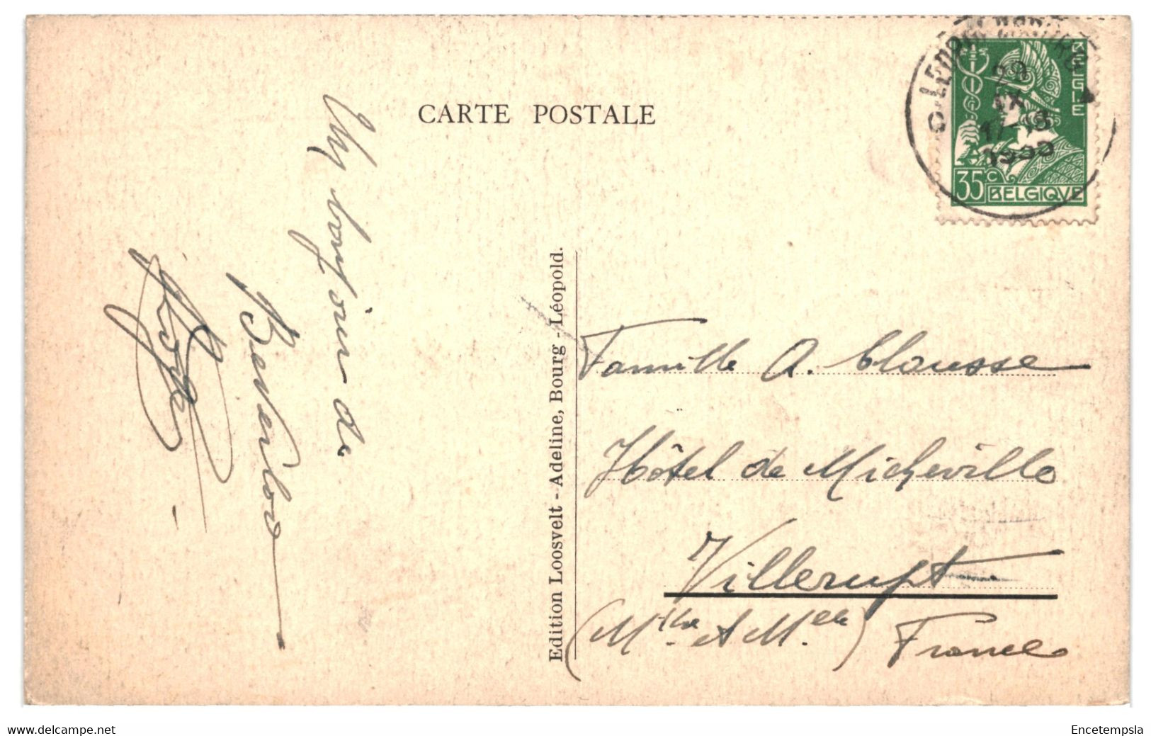 CPA- Carte Postale -Belgique- Beverloo Camp- Camp De Cavalerie 1933  VM40042 - Beringen