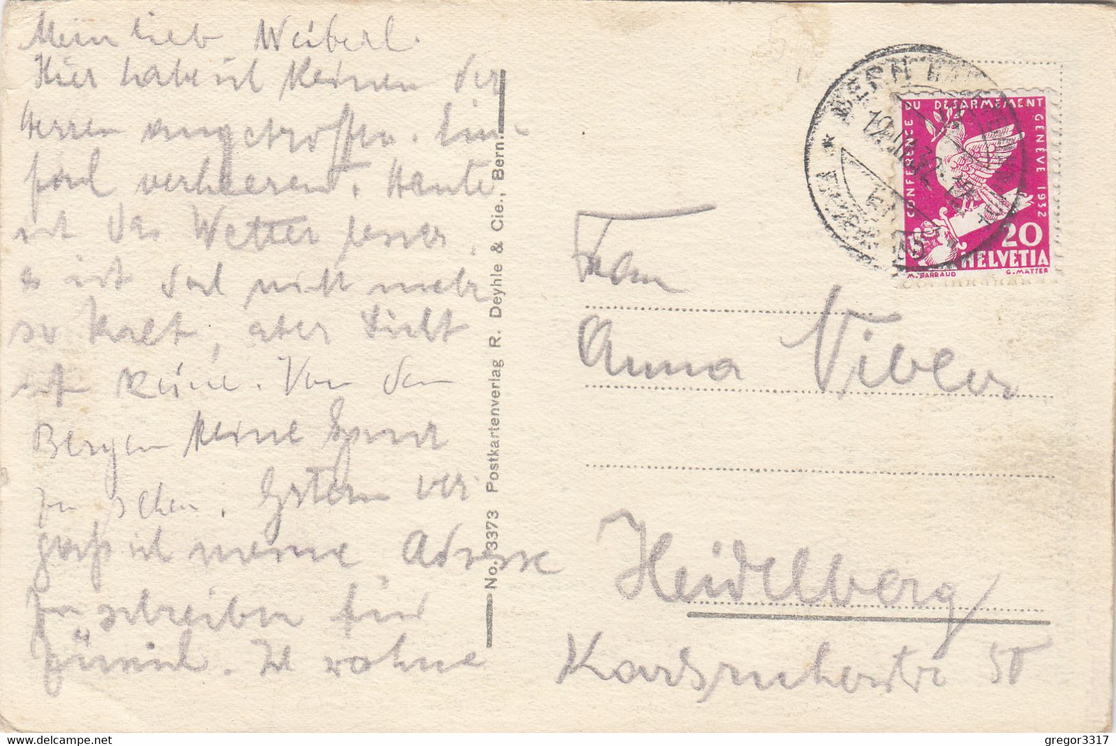 A1482) GERZENSEE Mit NÜNENEN - GANTRIST U. OCHSEN - Alt !! 1932 - Gerzensee