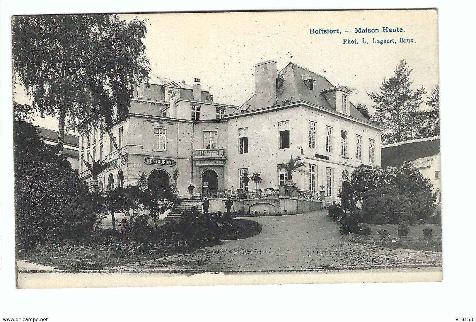 Boitsfort  -  Maison Haute 1910 - Watermaal-Bosvoorde - Watermael-Boitsfort