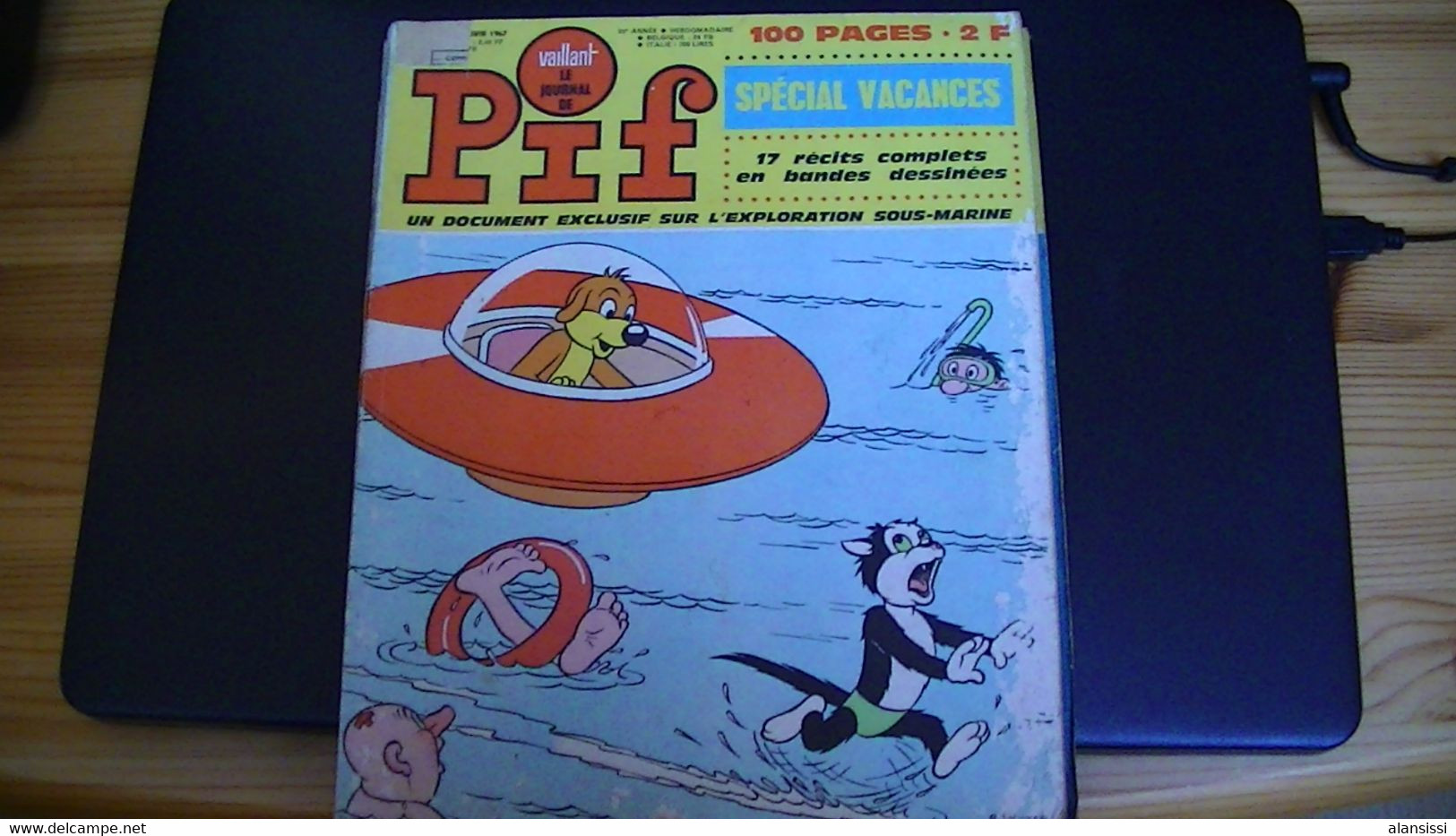 PIF ( Vaillant Le Journal De ) Spécial  Vacances  17 Histoires Complètes 1967  Bon état  100 Pages Exceptionnelles - Pif - Autres