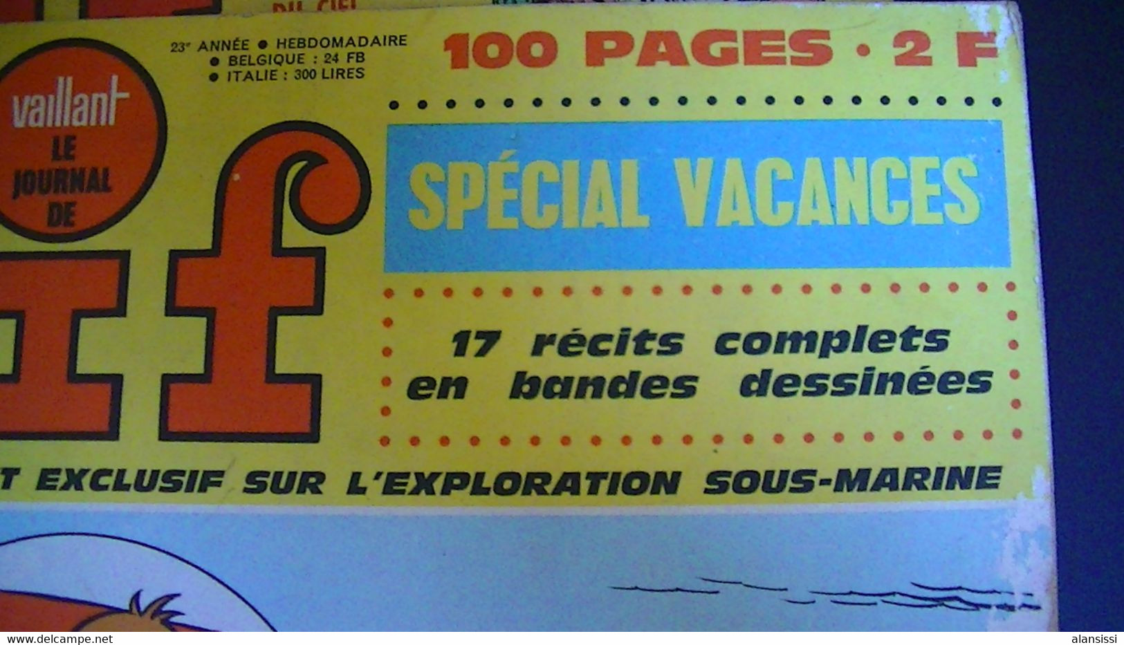 PIF ( Vaillant Le Journal De ) Spécial  Vacances  17 Histoires Complètes 1967  Bon état  100 Pages Exceptionnelles - Pif - Autres