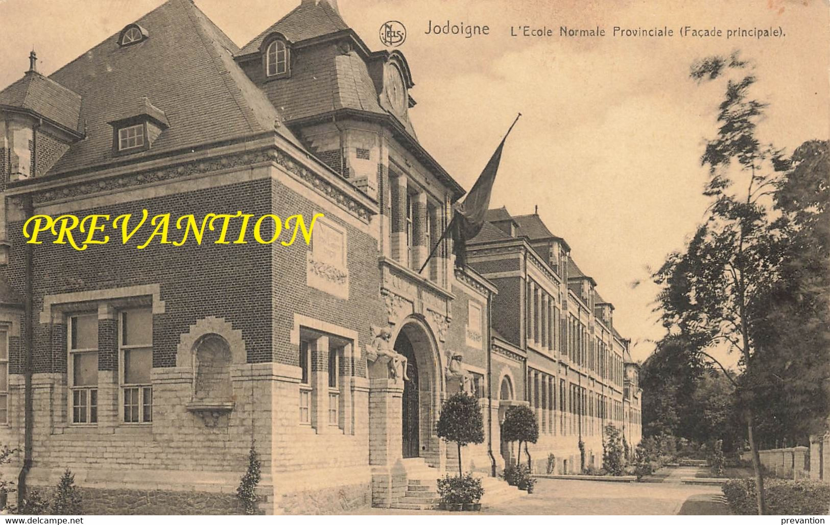JODOIGNE - L'Ecole Normale Provinciale (Façade Principale) - Carte Circulé - Jodoigne