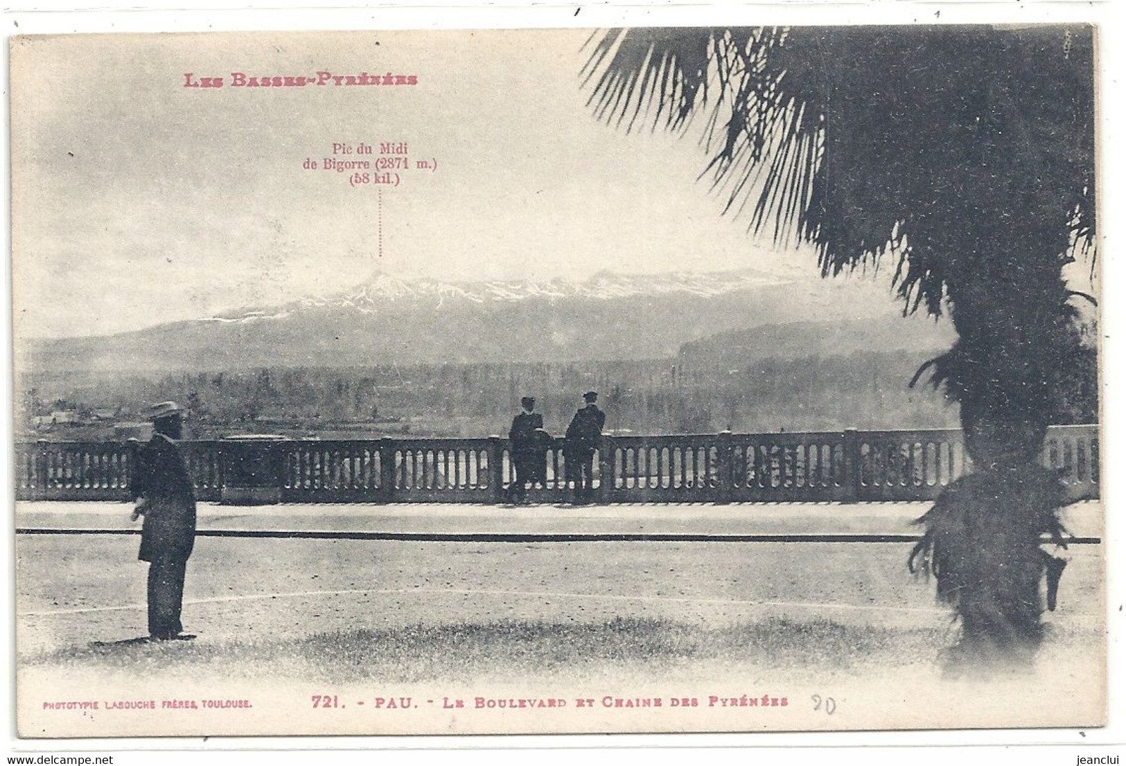 LES BASSES-PYRENEES . PIC DU MIDI DE BIGORRE  . CARTE NON ECRITE - Otros & Sin Clasificación