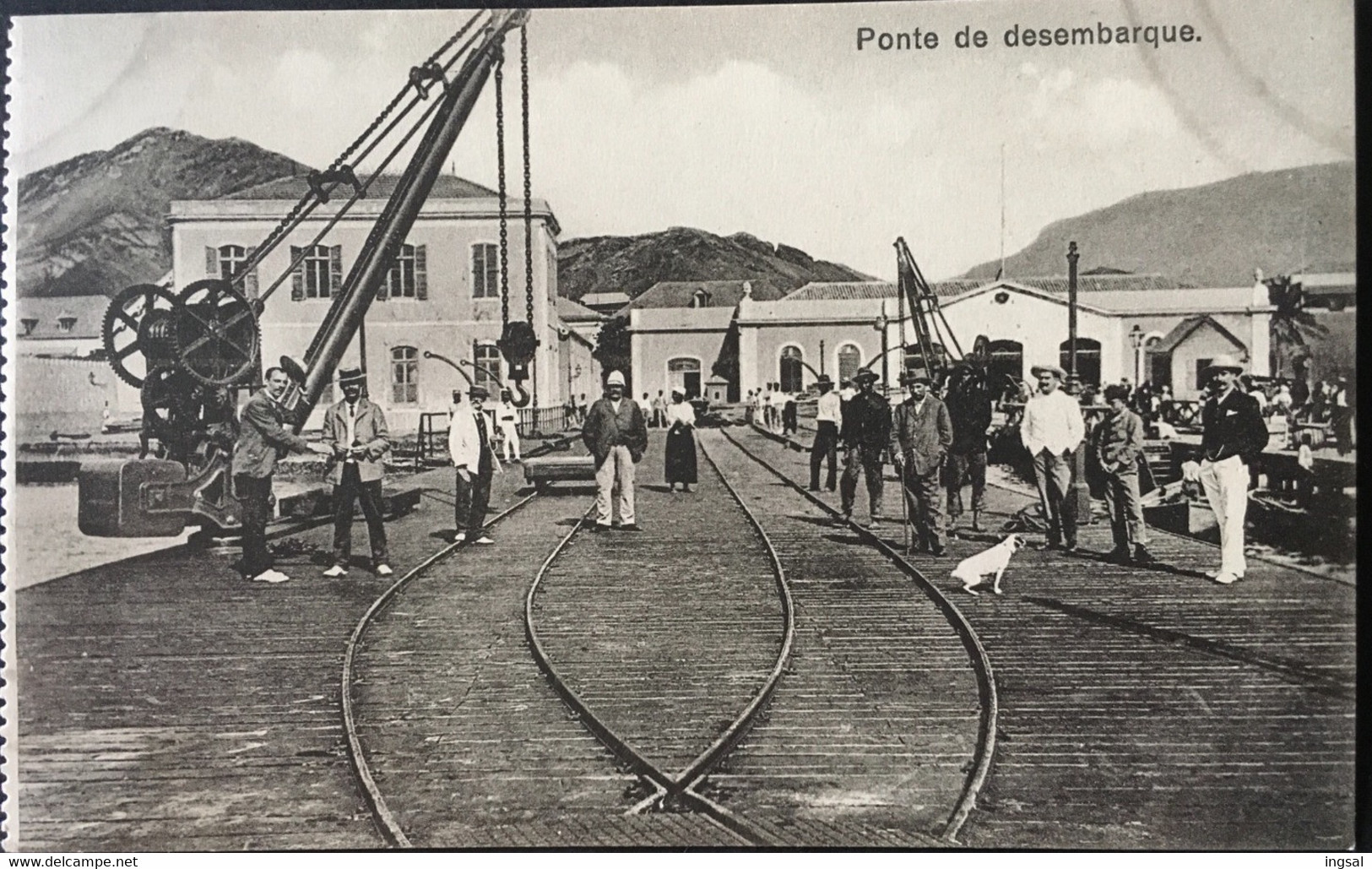 Holl. Guyana…….PARAMARIBO………Ponte De Desembarque……….Ca 1920/30 - Surinam