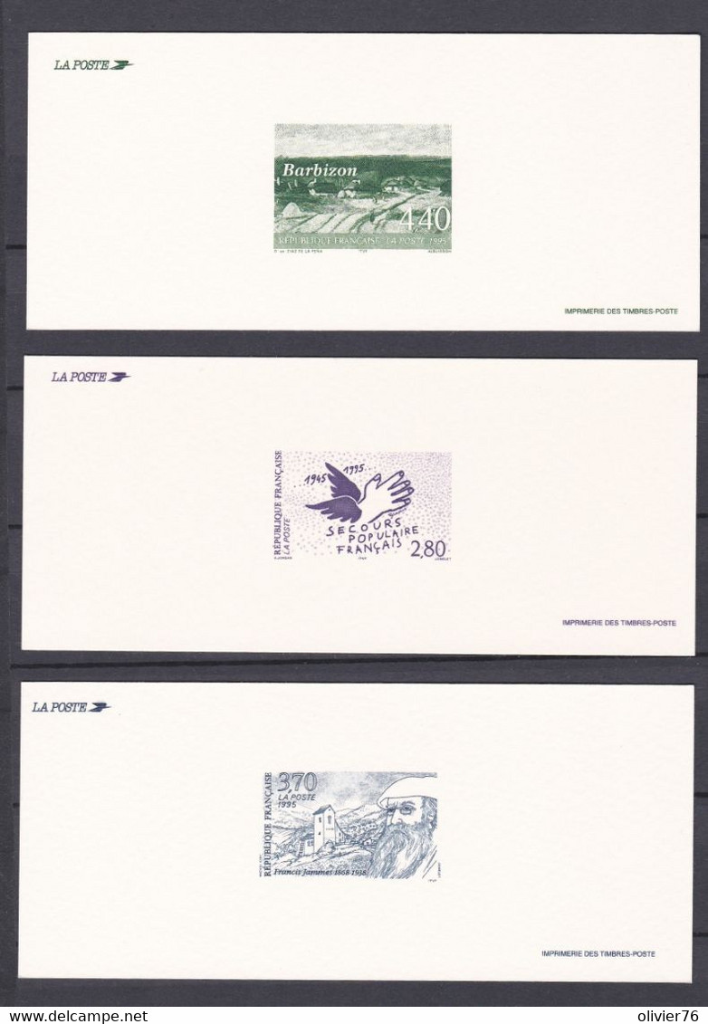 Gravures De Timbres De 1995 - Autres & Non Classés