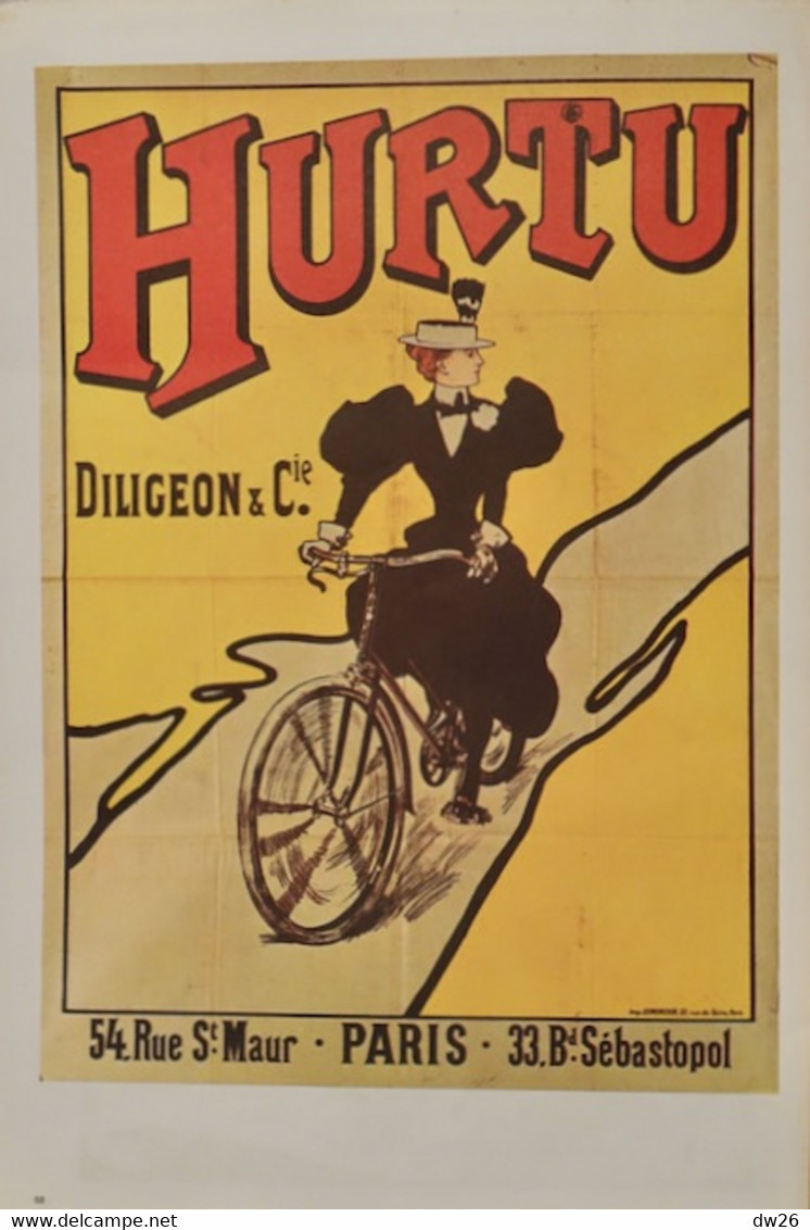 Affiche Double 40x27 Cm - Publicité Cycles Hurtu (Diligeon & Cie) Et Stoewer's Greif Fahrräder (Stettin) - Afiches