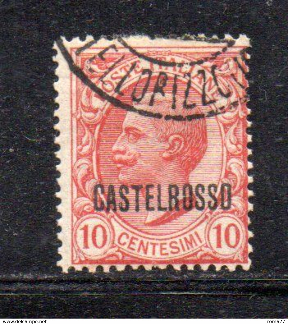 Y1899 - CASTELROSSO 1922, Sassone Il 10 Cent N. 2 Usato - Castelrosso