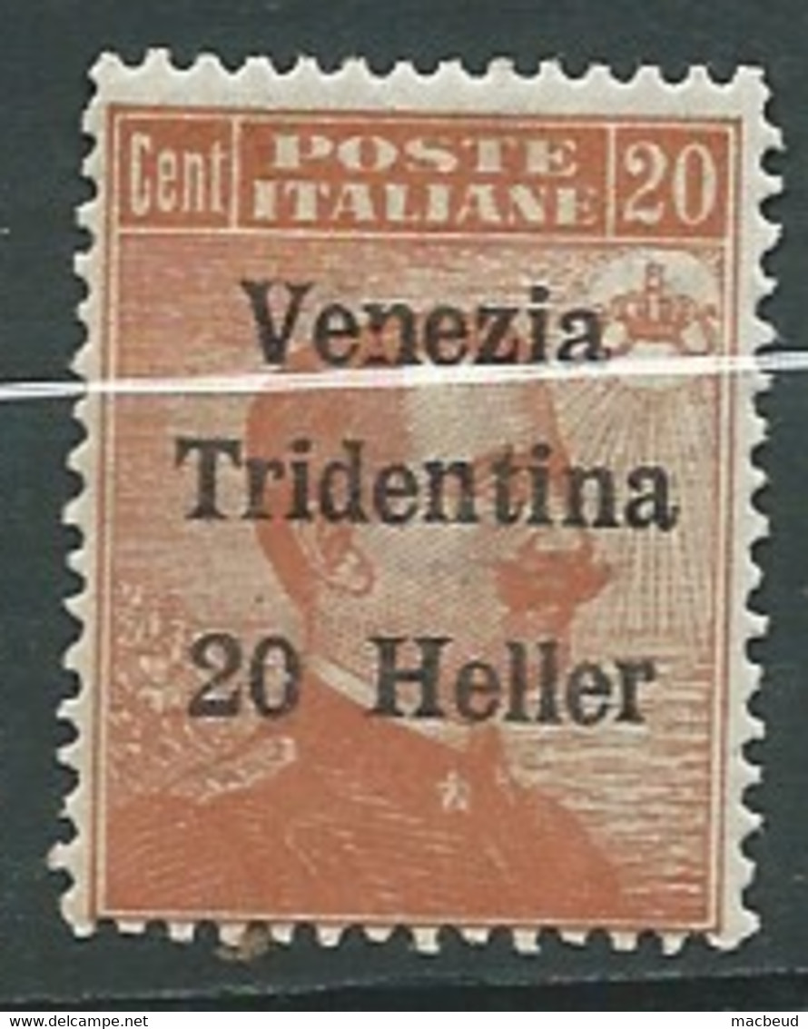 Italie - Trentin - Yvert N° 30 *  1 Valeur Neuve Avec Charnière - Bip0436 - Trento