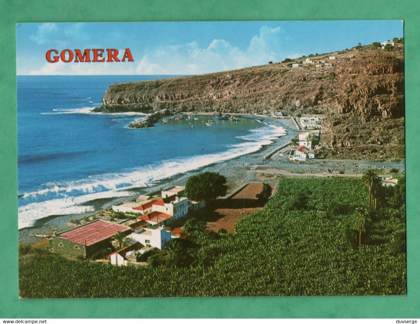 Espana Islas Canarias Gomera Playa De Santiago - Gomera