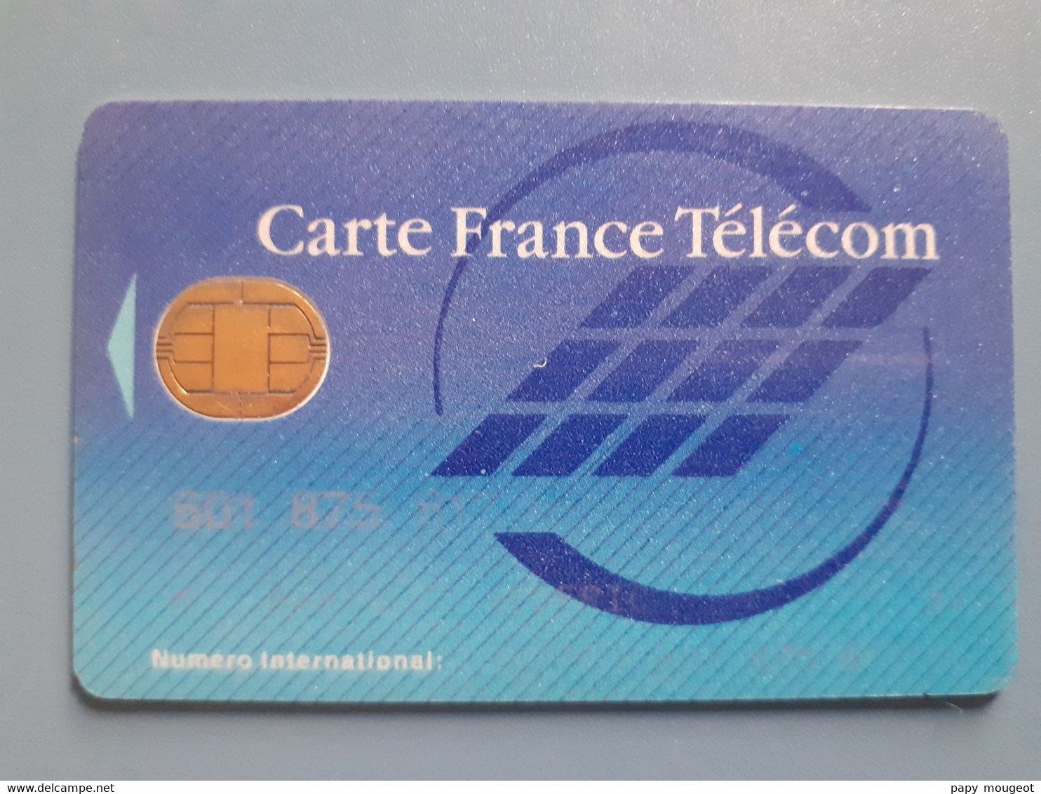 FT/CP-INT9 Carte France Télécom Internationale BULL H - Internes