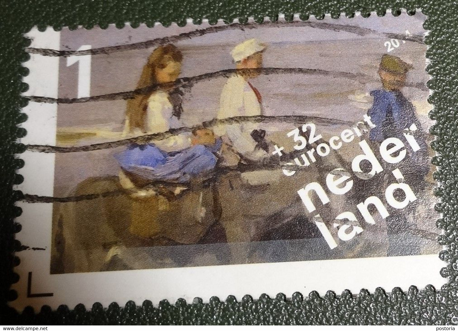 Nederland - NVPH - 3235 C - 2014 - Gebruikt - Cancelled - Kinderzegels - Kinderen Rijksmuseum - Op Ezeltjes - Gebruikt