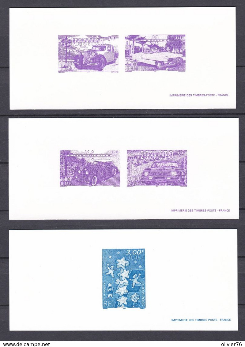 Gravures De Timbres Année 2000 - Otros & Sin Clasificación