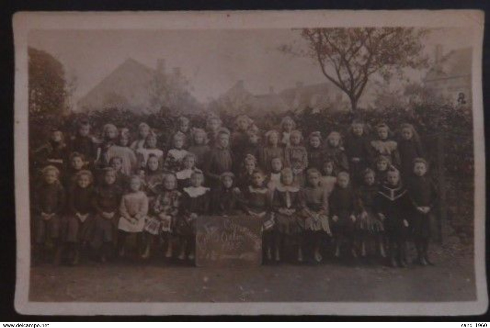 Arlon - Photo Carte - Groupe D'Elèves De L'Ecole Communale "5 Eme Année En 1905 - 2 Scans. - Arlon