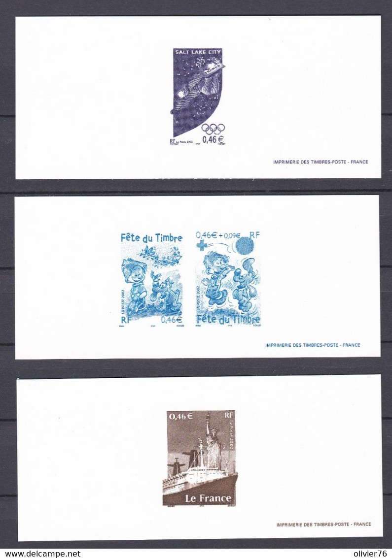 Gravures De Timbres Année 2002 - Otros & Sin Clasificación