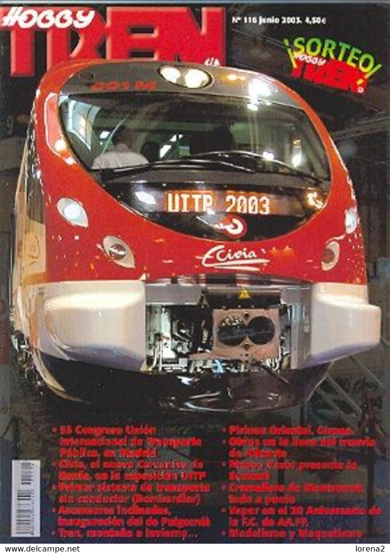 Revista Hooby Tren Nº 116 - [4] Thema's