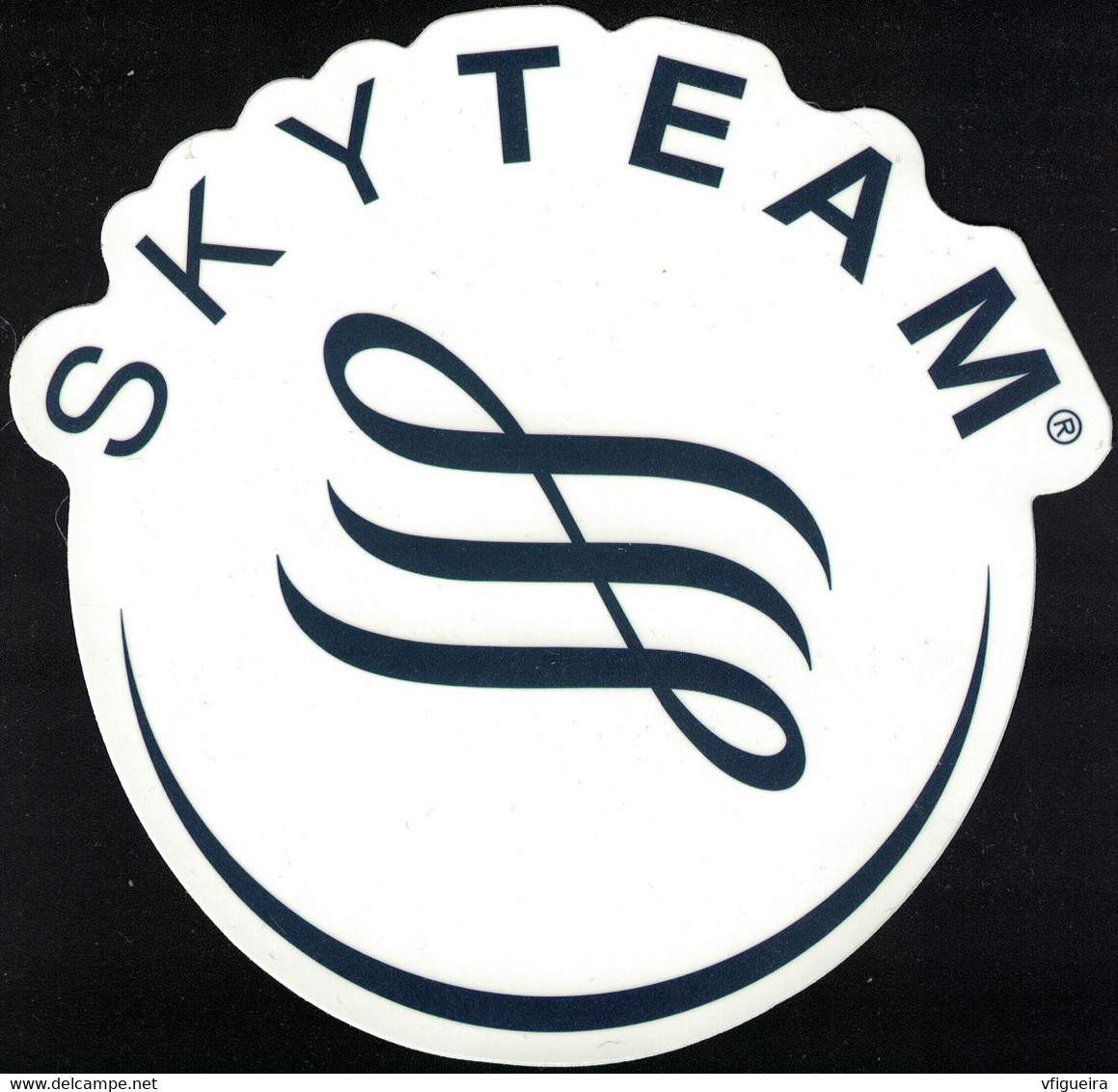 Autocollant Skyteam Alliance De Compagnies Aériennes - Stickers