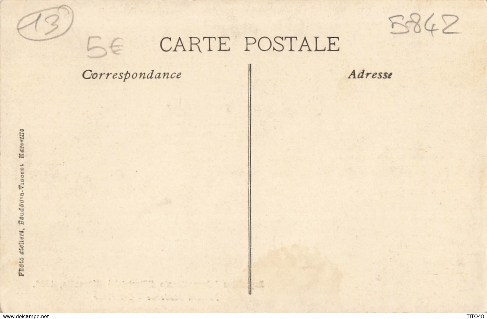 France (13 Marseille) - Exposition Internationale D'Electricité 1908 - Maison Moderne - Intérieur - Mostra Elettricità E Altre