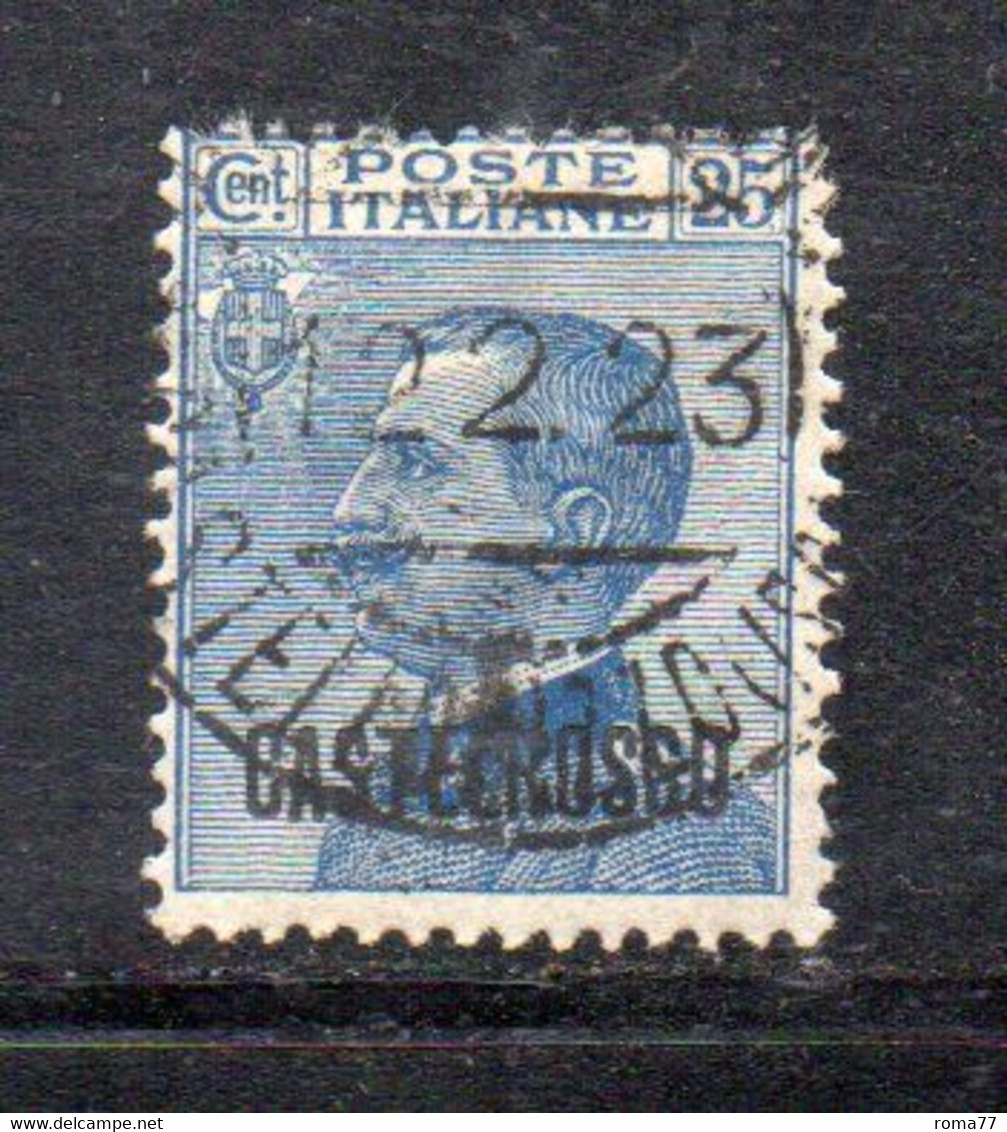 Y2367 - CASTELROSSO 1922, Sassone Il 25 Cent N. 5 Usato - Castelrosso