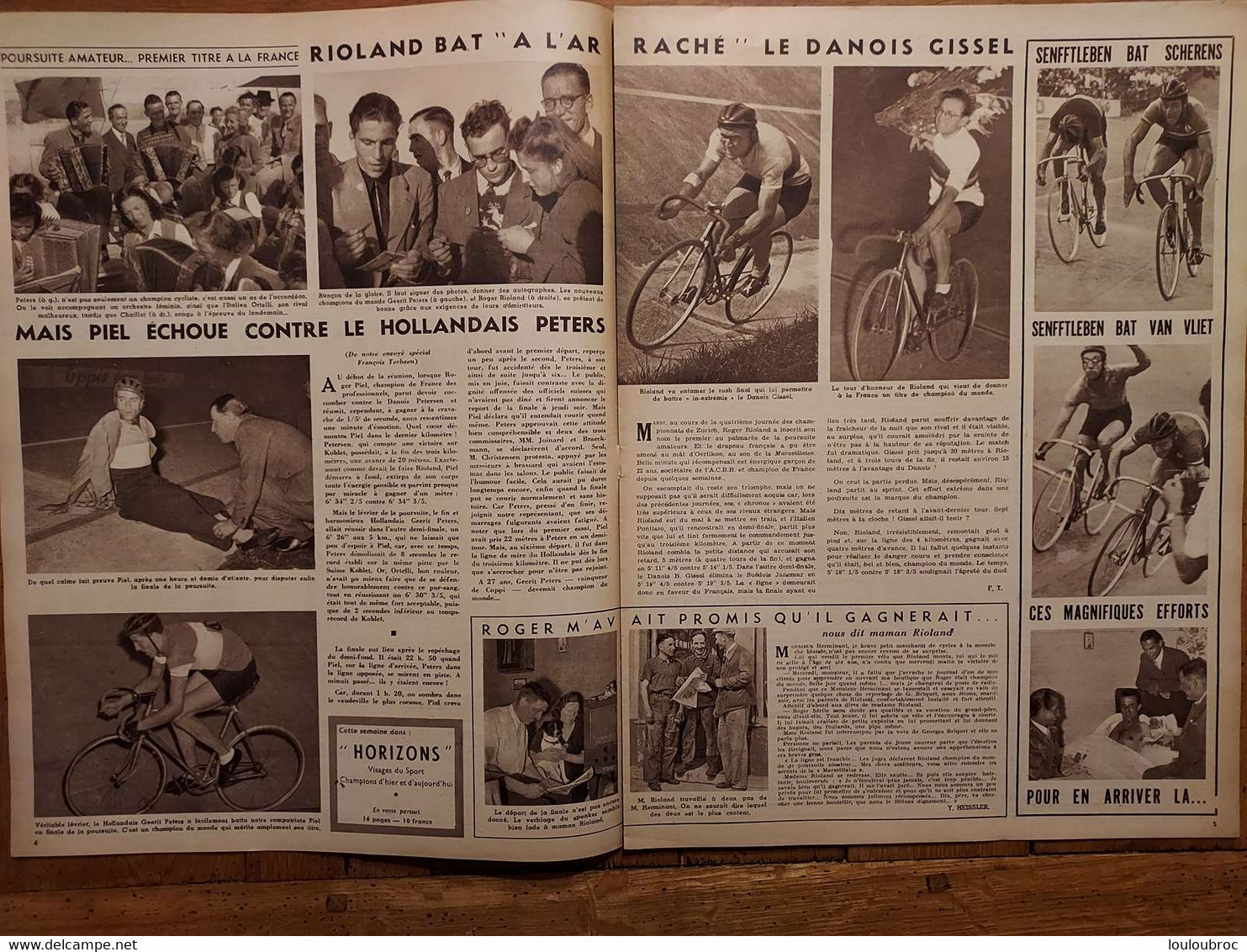 MIROIR SPRINT 03/1946 N°15 CYCLISME FOOTBALL NATATION - 1900 - 1949