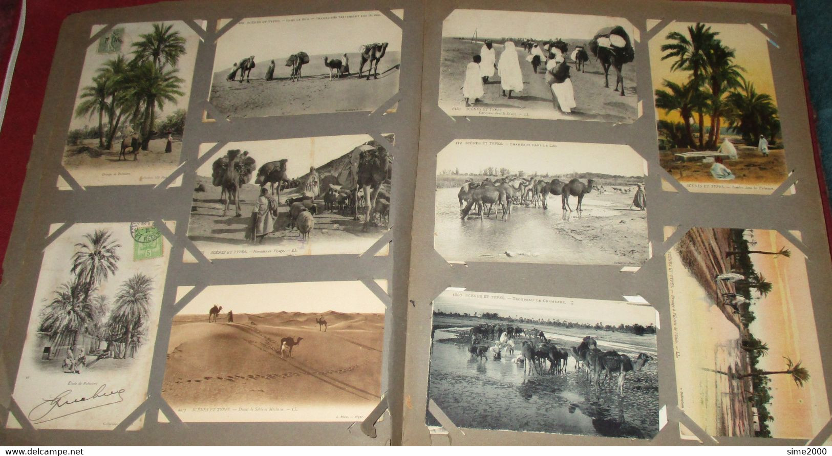 ALBUM 450 CPA Afrique du Nord – Maroc, Algérie, Tunisie – Scènes types - Métiers