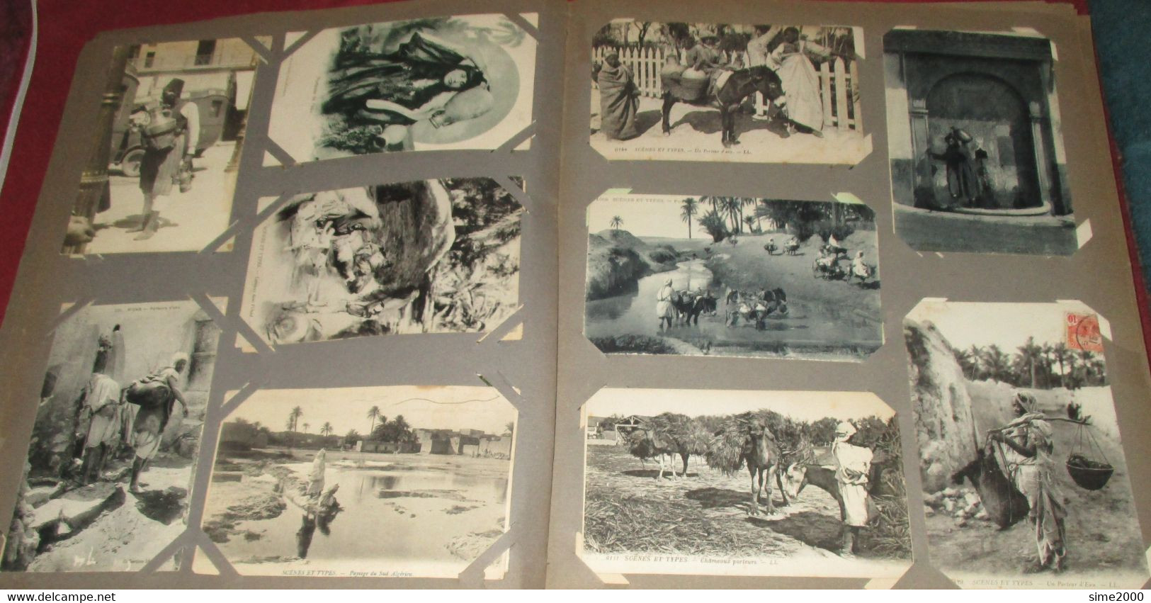 ALBUM 450 CPA Afrique du Nord – Maroc, Algérie, Tunisie – Scènes types - Métiers