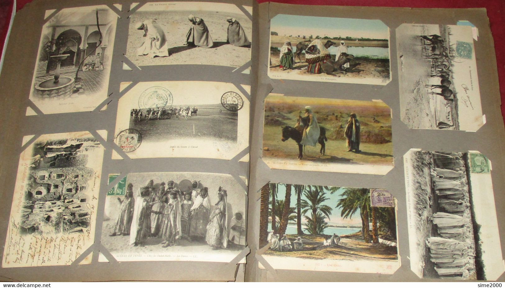 ALBUM 450 CPA Afrique du Nord – Maroc, Algérie, Tunisie – Scènes types - Métiers