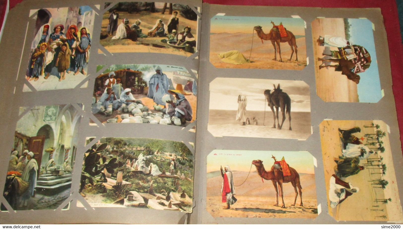 ALBUM 450 CPA Afrique du Nord – Maroc, Algérie, Tunisie – Scènes types - Métiers