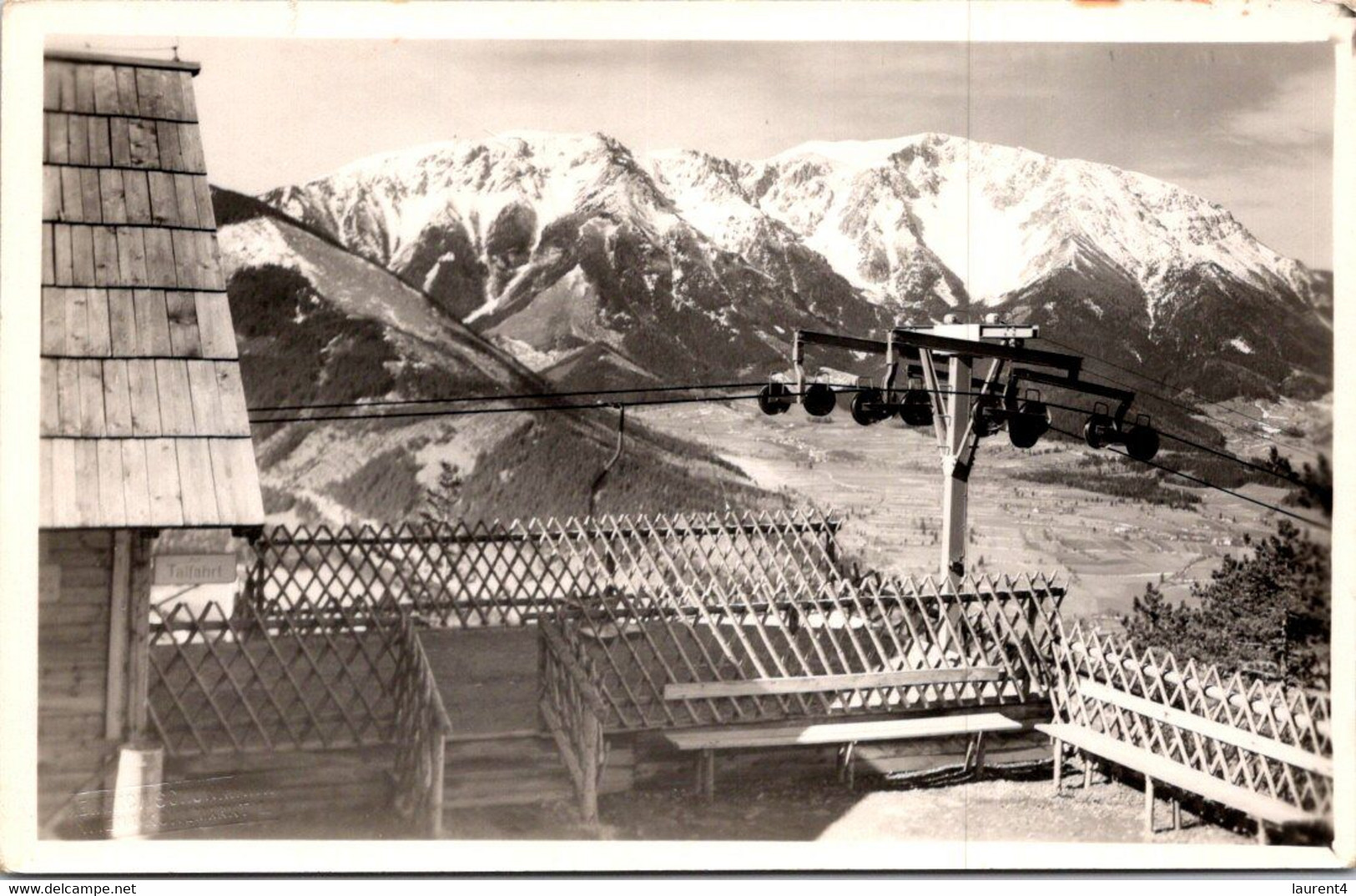 (1 B 9) B/w - Older Postcard - Austria - Puchberg (skilift) - Purgstall An Der Erlauf