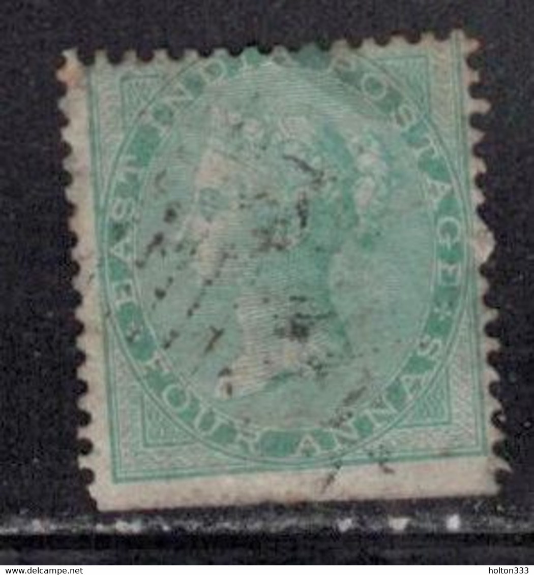 INDIA Scott # 24 Used - Queen Victoria - 1854 Britse Indische Compagnie