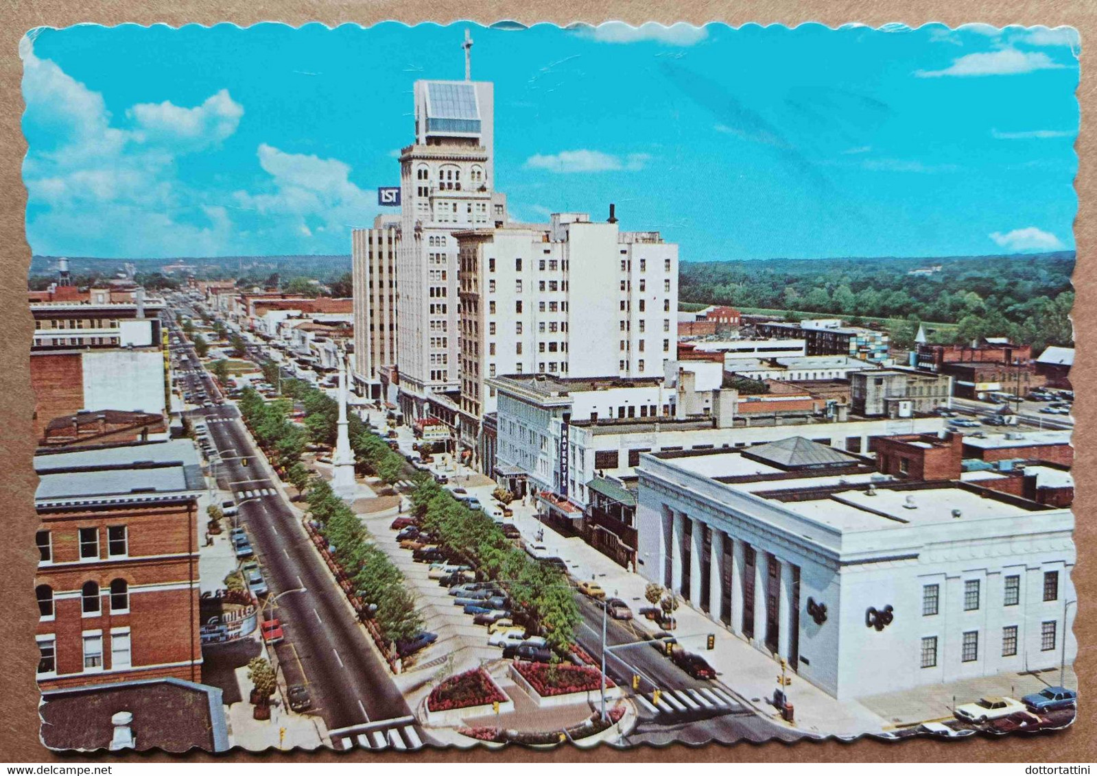 AUGUSTA, GEORGIA - Broad Street - Vg - Augusta