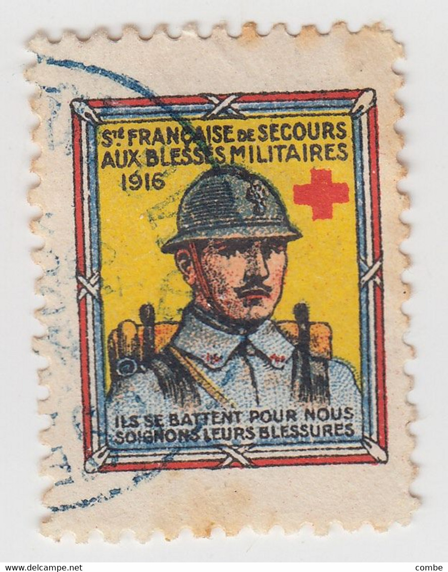 MILITAIRES BLESSES 1916 - Red Cross