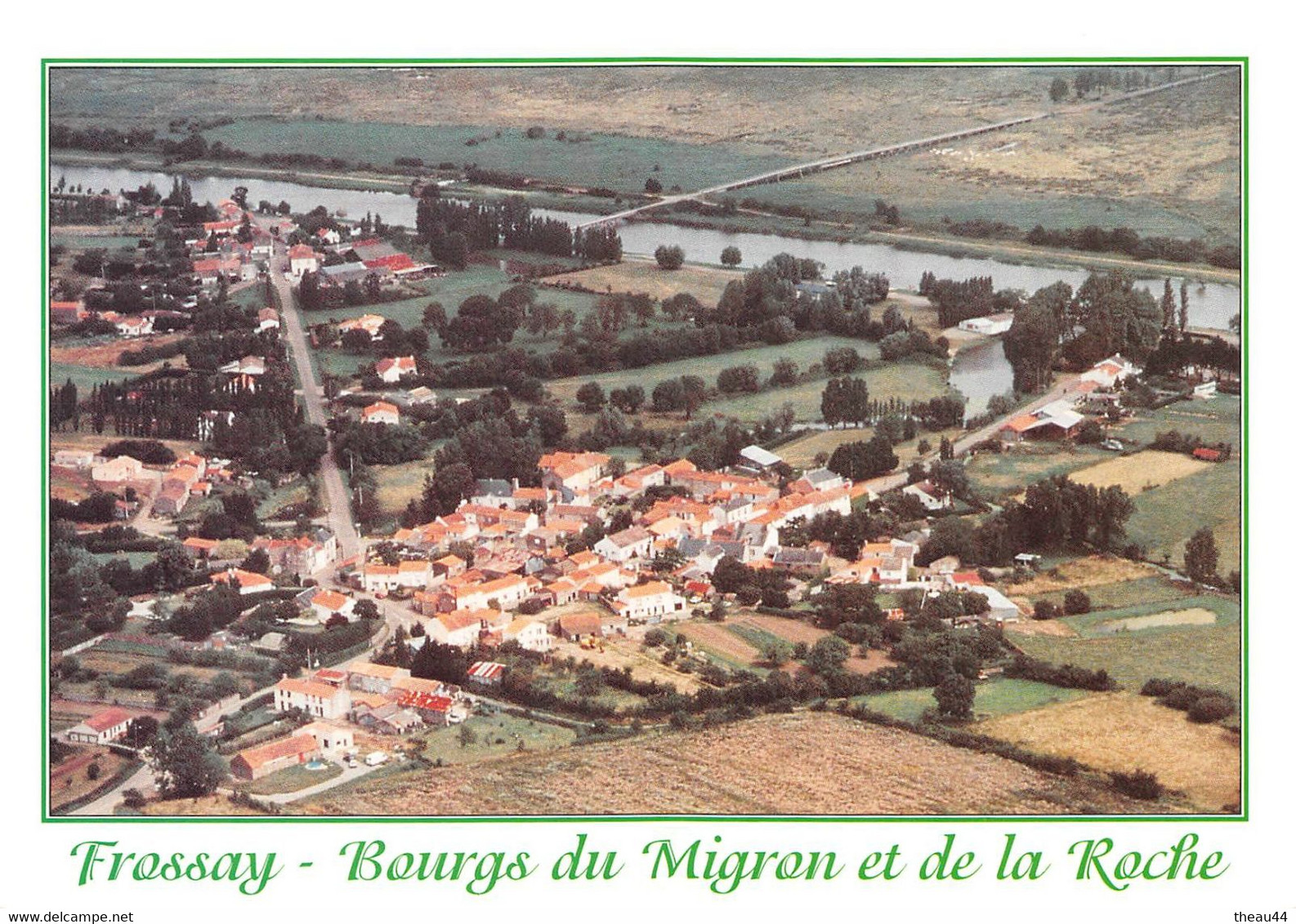 FROSSAY - Lot De 3 Cartes  "Le Pays De Retz En L'An 2000" - Le Canal, Bourgs Du Migron Et De La Roche, Tour De France - Frossay