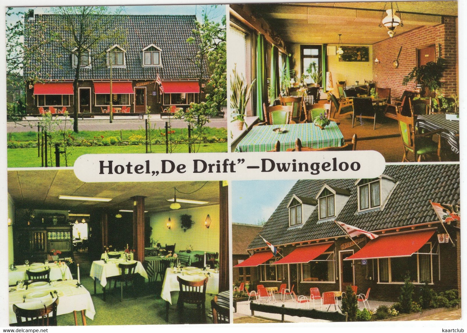 Dwingeloo - Bonds-Hotel 'De Drift', Drift 3-4 - (Drenthe, Nederland / Holland) - In- En Exterieur - Dwingeloo