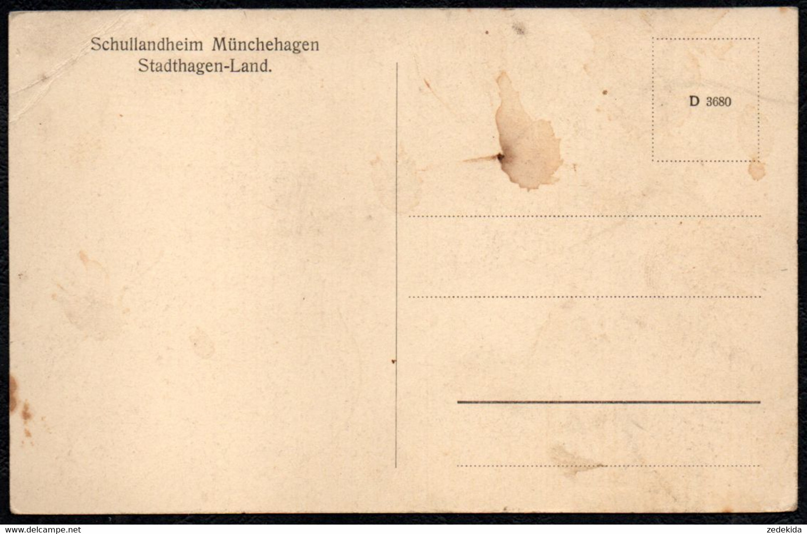 F4465 - Münchehagen Rehburg Loccum - Schullandheim Stadthagen Land - Nienburg