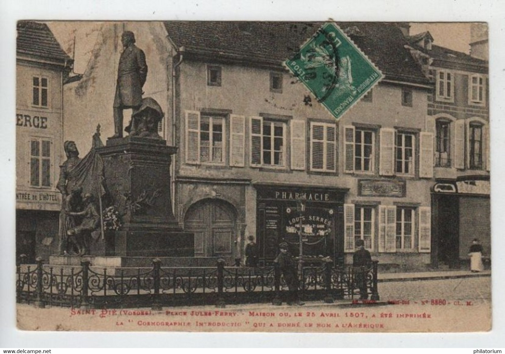 88 SAINT DIE   Place Jules Ferry - Saint Die