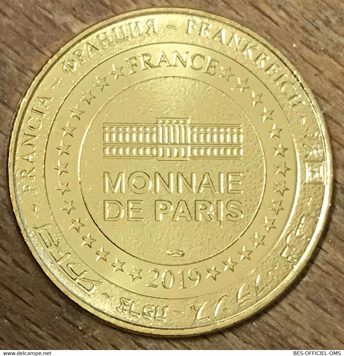 98 MONACO MUSÉE OCÉANOGRAPHIQUE MDP 2019 MÉDAILLE SOUVENIR MONNAIE DE PARIS JETON TOURISTIQUE MEDALS COINS TOKENS - 2019
