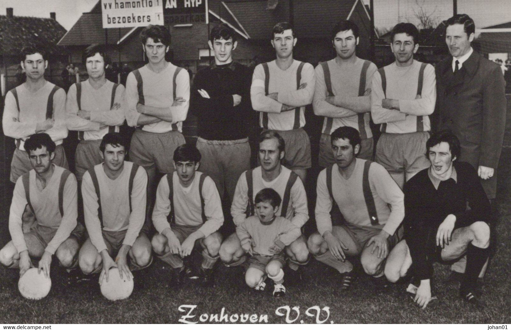 ZONHOVEN - 1970 - Voetbalelftal - Zonhoven