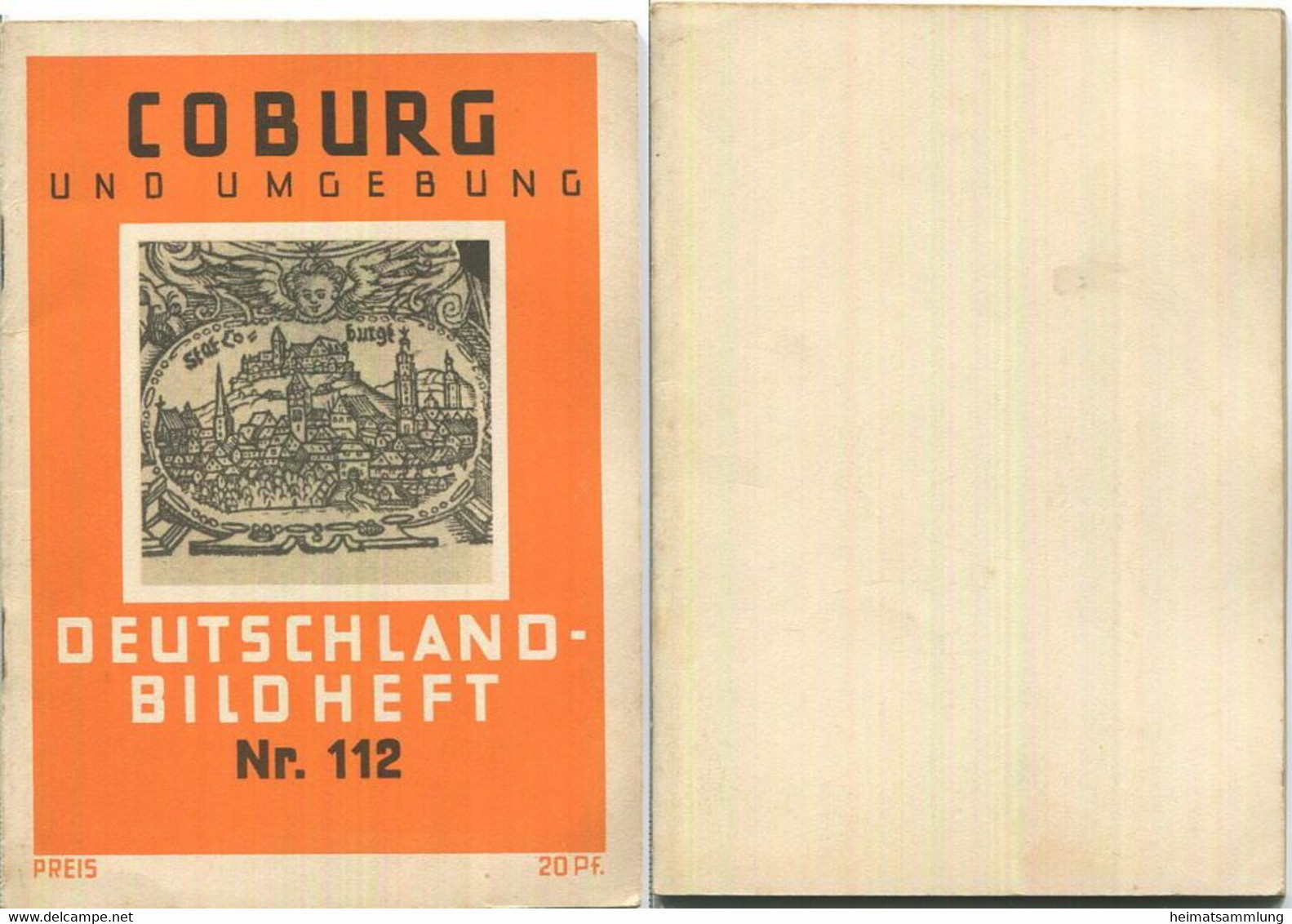 Nr. 112 Deutschland-Bildheft - Coburg Und Umgebung - Otros & Sin Clasificación