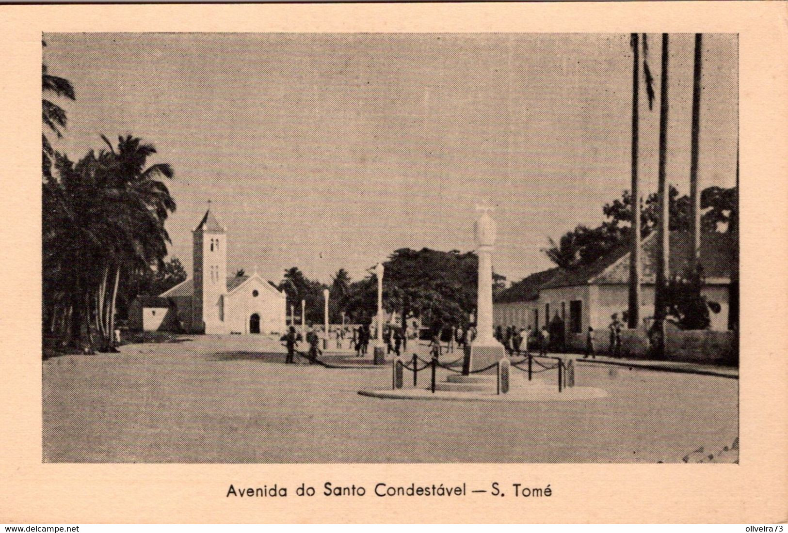 S. TOMÉ -  S. TOMÉ E PRINCIPE - Avenida Do Santo Condestável - Sao Tome Et Principe