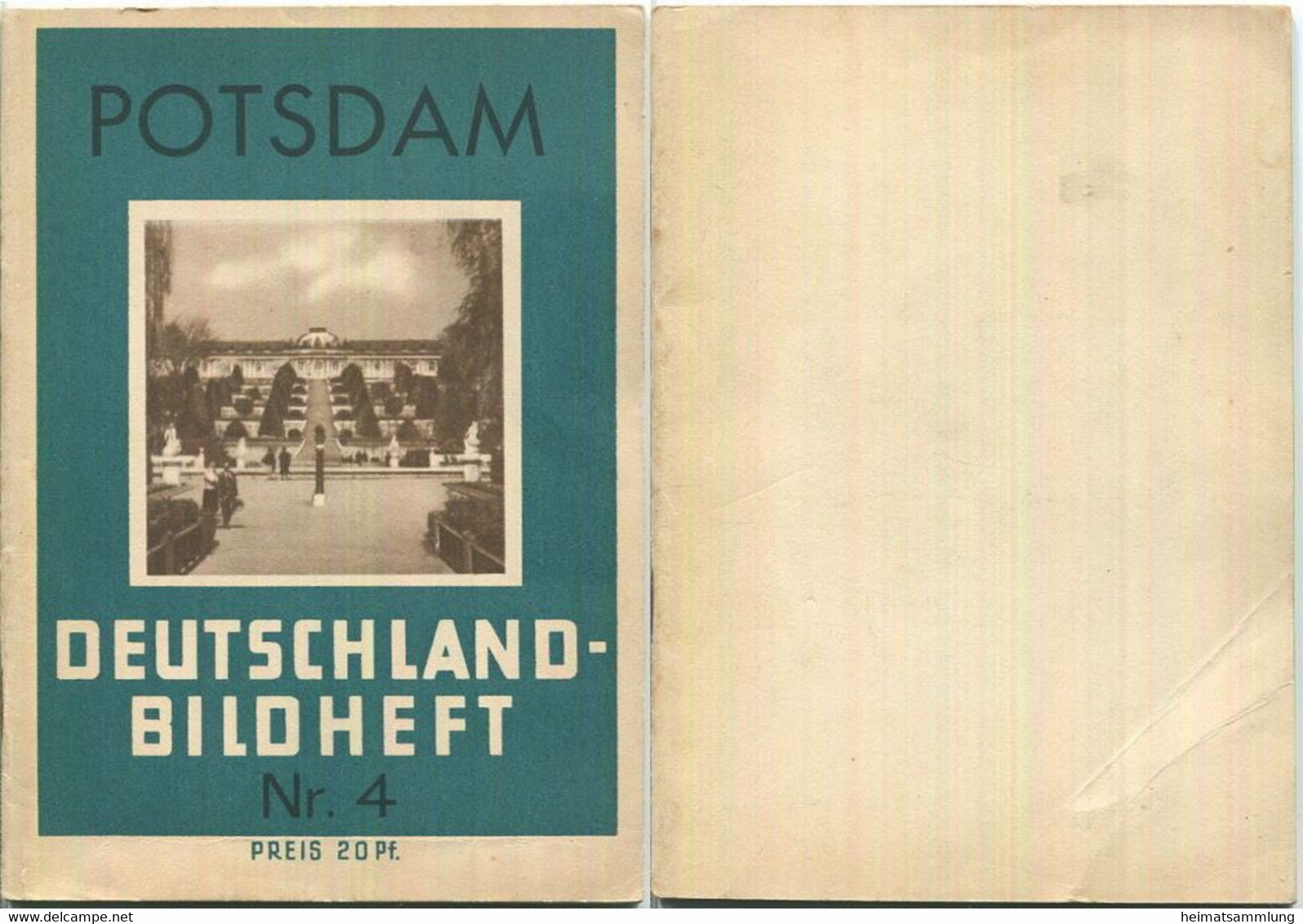 Nr. 4 Deutschland-Bildheft - Potsdam - Berlijn & Potsdam