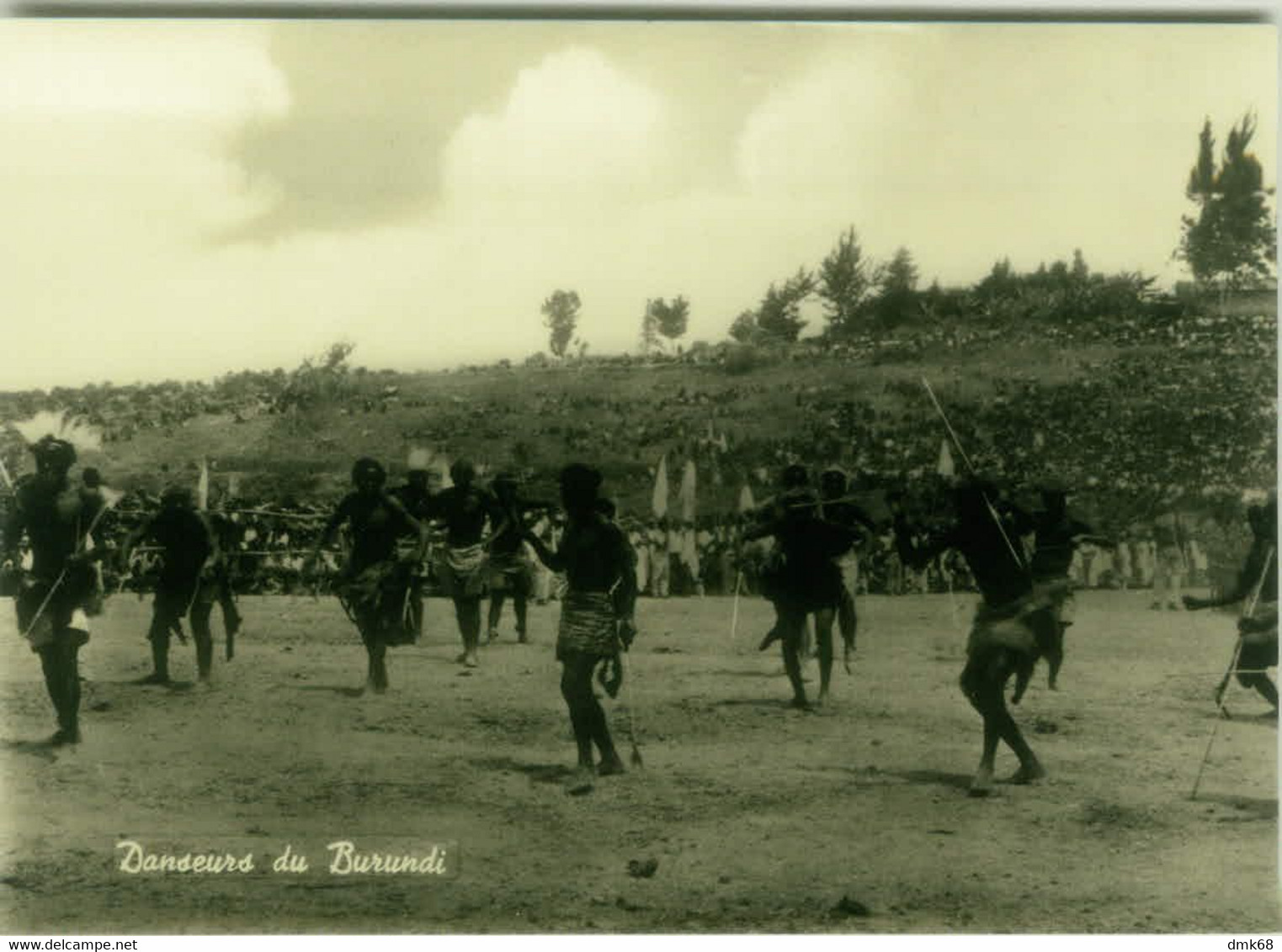 AFRICA - BURUNDI - DANCEURS - PHOTO F..J.L. - PROTOTYPE POSTCARD 21 MAY 1969 (11804) - Burundi