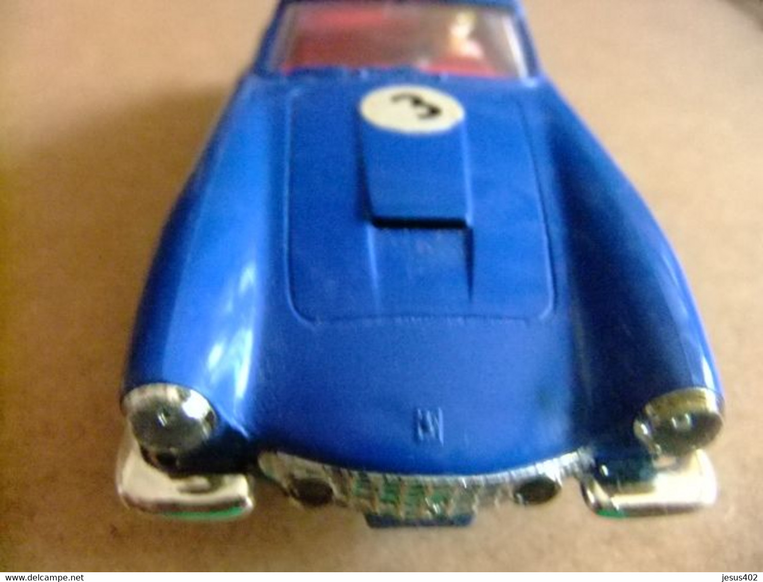 SCALEXTRIC FERRARI 250 BERLINETTA AZUL con Luces EXIN TRIANG - Circuitos Automóviles