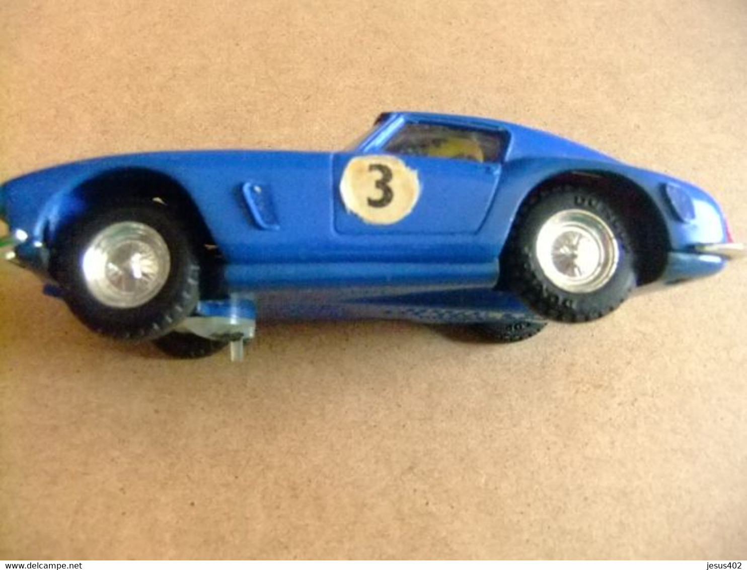 SCALEXTRIC FERRARI 250 BERLINETTA AZUL con Luces EXIN TRIANG - Autorennbahnen