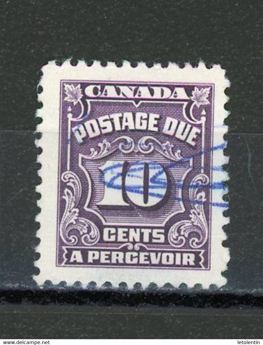 CANADA - TAXE - N° Yvert 20 Obli. - Postage Due