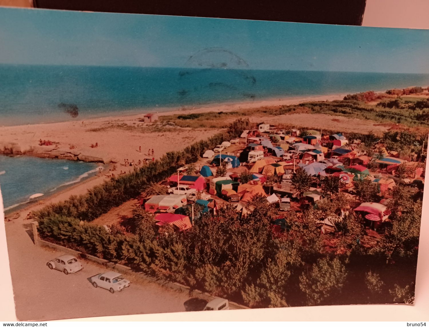 Cartolina Porto San Giorgio Prov Fermo Camping Solemar 1978 - Fermo
