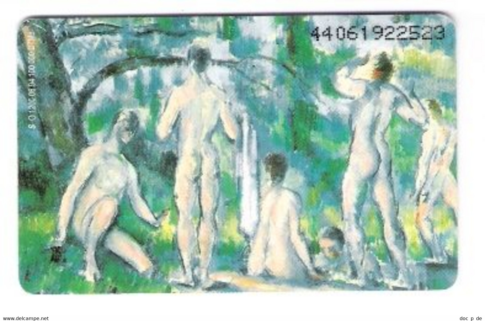 Germany - Painting - Paul Cezanne - Die Badenden - O1200  06/94 - Chipcard - Painting