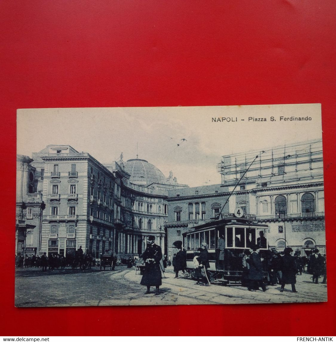 NAPOLI PIAZZA S.FERDINANDO TRAMWAY - Napoli (Naples)