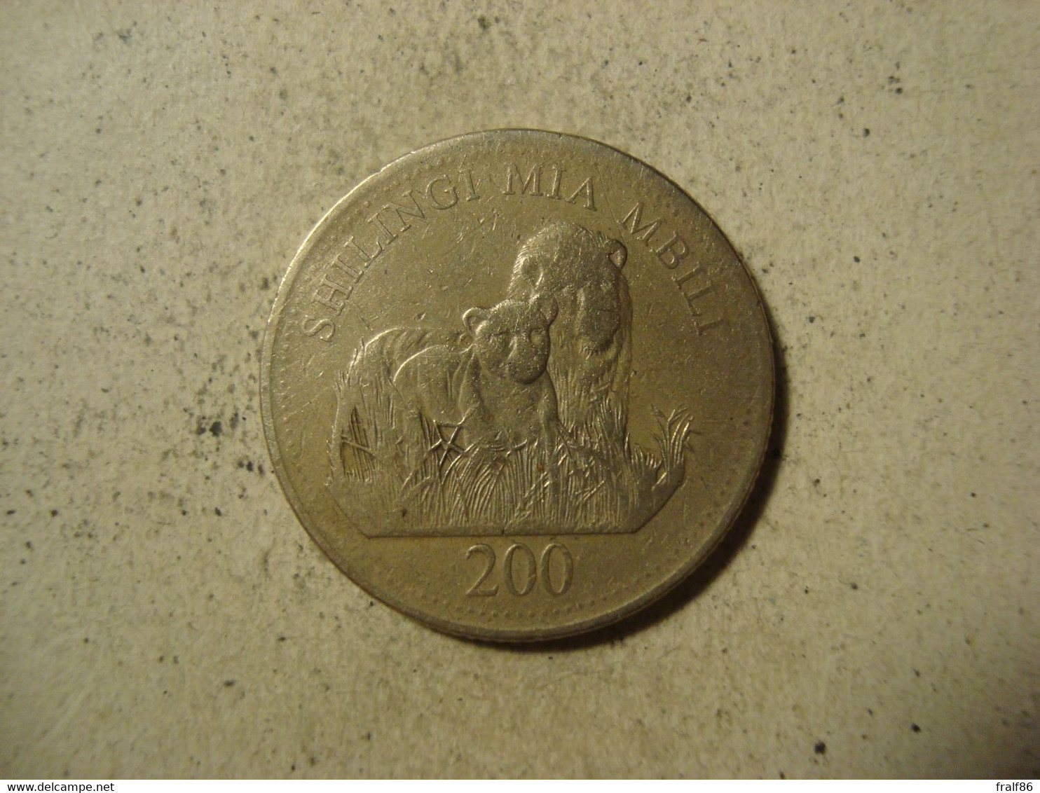 MONNAIE TANZANIE 200 SHILINGI 2008 - Tanzanía