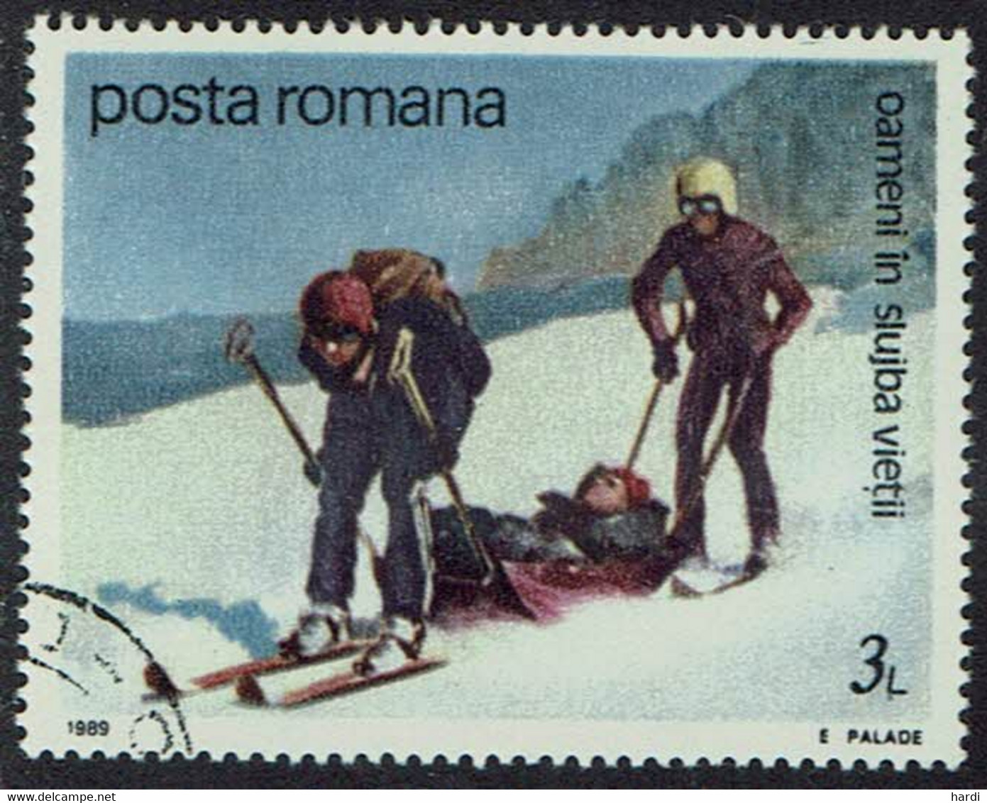 Rumänien 1989, Mi.Nr 4534, Gestempelt - Oblitérés