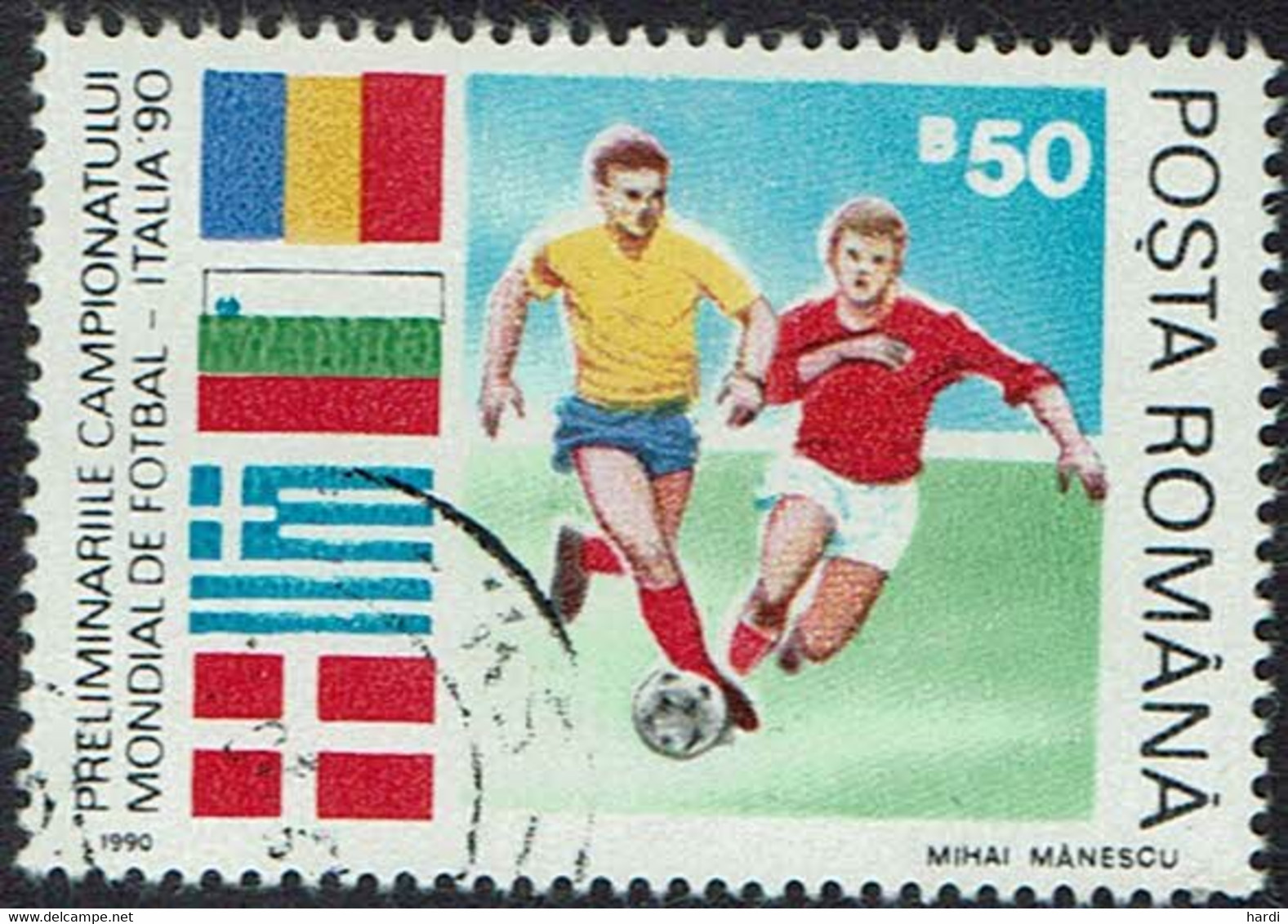 Rumänien 1990, Mi.Nr 4586, Gestempelt - Used Stamps